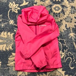 Columbia rain coat girls